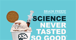 Desktop Screenshot of brainfreezeicecreamlab.com